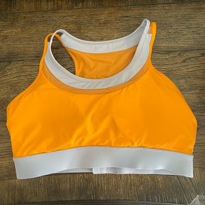 Zyia Orange Medium Sports Bra